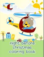 Night Before Christmas Coloring Book