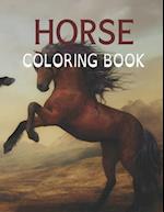 Horse Coloring Book