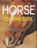 Horse Coloring Book