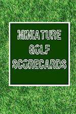 Miniature Golf Scorecards