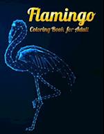 Flamingo Coloring Book for Adults