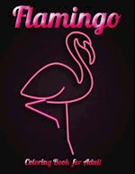 Flamingo Coloring Book for Adults