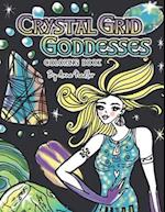 Crystal Grid Goddesses Coloring Book