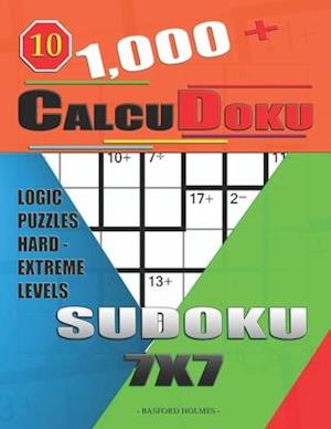 1,000 + Calcudoku sudoku 7x7