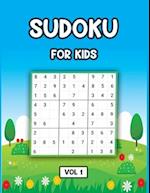 Sudoku For Kids Vol 1