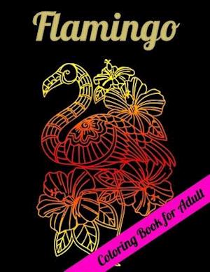 Flamingo Coloring Book for Adults