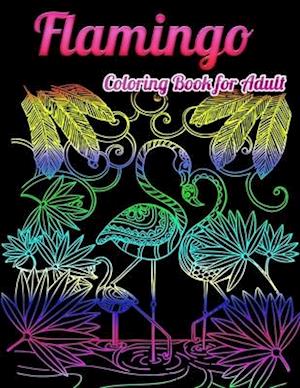 Flamingo Coloring Book for Adults