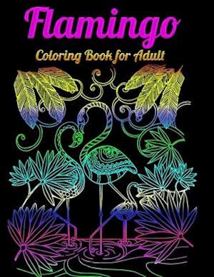 Flamingo Coloring Book for Adults