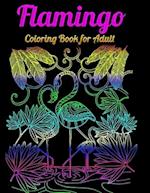 Flamingo Coloring Book for Adults