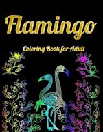 Flamingo Coloring Book for Adults