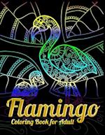 Flamingo Coloring Book for Adults