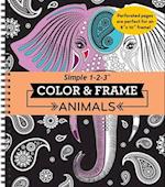 Color & Frame Coloring Book - Animals