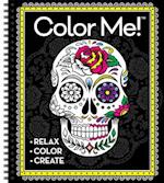 Color Me! Adult Coloring Book (Skull Cover)