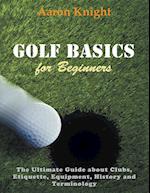 Golf Basics for Beginners (Large Print)