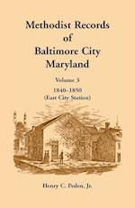 Methodist Records of Baltimore City, Maryland