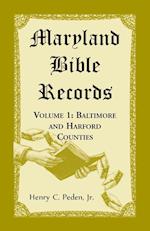 Maryland Bible Records, Volume 1