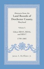 Abstracts from the Land Records of Dorchester County, Maryland, Volume L