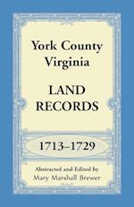 York County, Virginia Land Records, 1713-1729