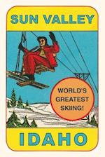 Vintage Journal Sun Valley, World's Greatest Skiing
