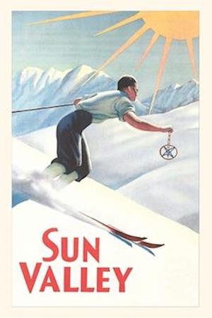 Vintage Journal Travel Poster for Sun Valley, Idaho