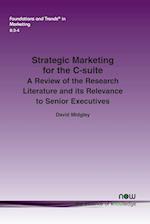 Strategic Marketing for the C-suite