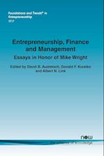 Entrepreneurship, Finance and Management