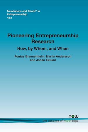 Pioneering Entrepreneurship Research