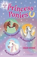 Princess Ponies Bind-Up Books 4-6