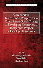 Comparative International Perspectives on Education and Social Change in Developing Countries and Indigenous Peoples in Developed Countries (HC)