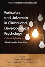 Particulars and Universals in Clinical and Developmental Psychology