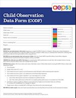 Aeps(r)-3 Child Observation Data Form