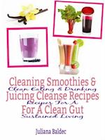 Cleaning Smoothies & Juicing Cleanse Recipes For A Clean Gut : Clean Eating & Drinking Recipes For A Sustained Living