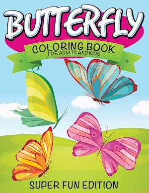 Butterfly Coloring Book for Adults and Kids