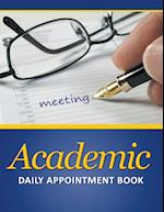 Academic Daily Appointment Book