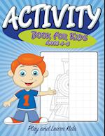 Activity Book for Kids Ages 4 to 8