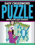 Easy Crossword Puzzle Book for Lazy Sunday