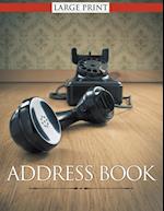 Address Book Large Print