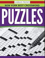 New York Best Crossword Puzzles (Large Print)
