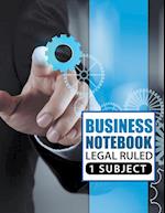 Business Notebook - Legal Ruled 1 Subject