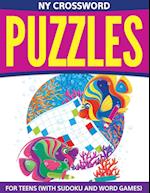 NY Crossword Puzzles For Teens (With Sudoku And Word Games)