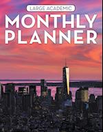 Large Academic Monthly Planner