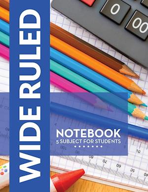 Wide Ruled Notebook - 5 Subject for Students