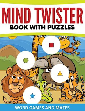 Mind Twister Book with Puzzles, Word Games and Mazes