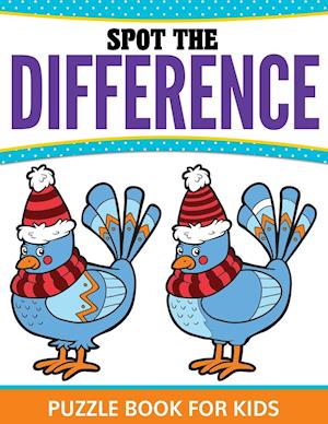 Spot The Difference Puzzle Book For Kids