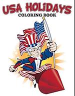 USA Holidays Coloring Book