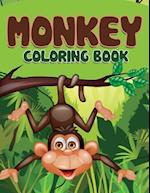 Monkey Coloring Book