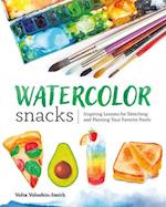 Watercolor Snacks
