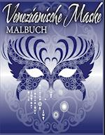 Venezianische Maske Malbuch