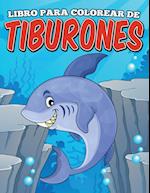 Libro para colorear de tiburones