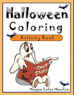 Halloween Coloring Activity Book